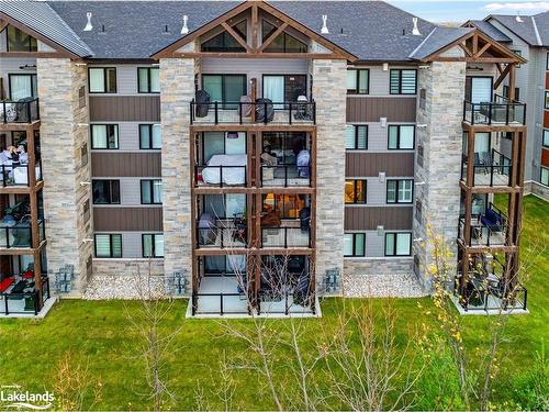 202-18 Beckwith Lane, The Blue Mountains, ON - Outdoor With Balcony With Facade