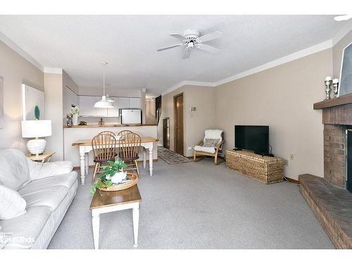 9-2 Ramblings Way, Collingwood, ON - Indoor Photo Showing Living Room With Fireplace