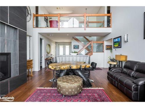 107 Maple Lane, The Blue Mountains, ON - Indoor Photo Showing Other Room With Fireplace