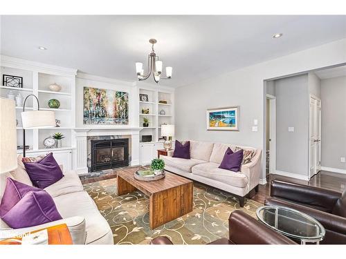 59 Kells Crescent, Collingwood, ON - Indoor Photo Showing Living Room With Fireplace