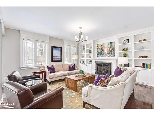 59 Kells Crescent, Collingwood, ON - Indoor Photo Showing Living Room With Fireplace