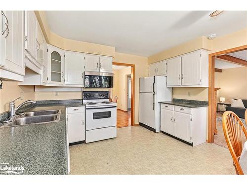 54 Townley St Street, Nottawa, ON - Indoor Photo Showing Kitchen With Double Sink