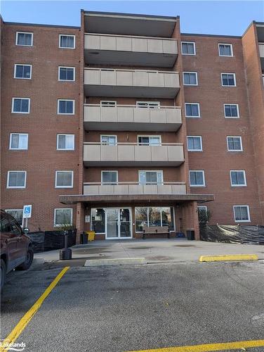 403-460 Ontario Street, Collingwood, ON - Outdoor With Balcony With Facade