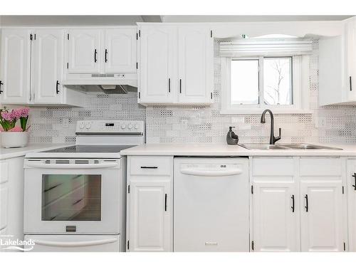 33 Niagara Street, Collingwood, ON - Indoor Photo Showing Kitchen With Double Sink