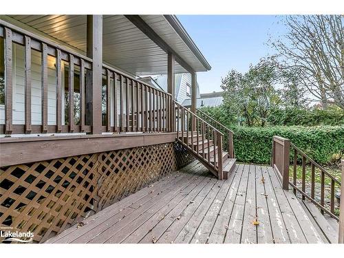 33 Niagara Street, Collingwood, ON - Outdoor With Deck Patio Veranda With Exterior