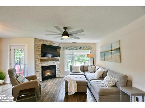 333 Mariners Way, Collingwood, ON - Indoor Photo Showing Living Room With Fireplace