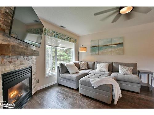 333 Mariners Way, Collingwood, ON - Indoor Photo Showing Living Room With Fireplace