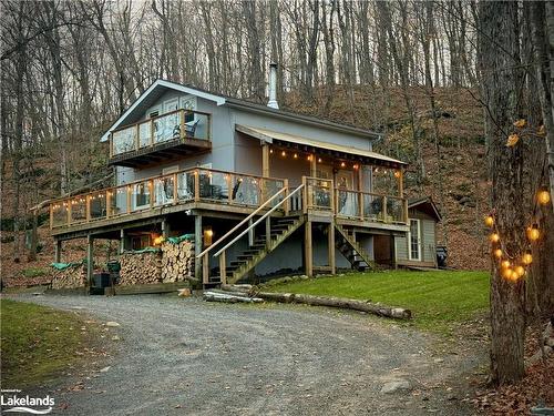 136 Vernon Lane, Huntsville, ON - Outdoor With Balcony With Deck Patio Veranda