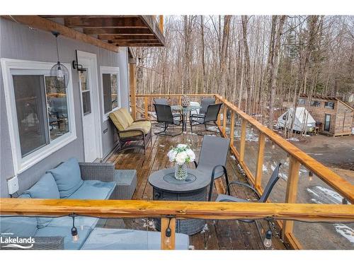 136 Vernon Lane, Huntsville, ON - Outdoor With Deck Patio Veranda With Exterior