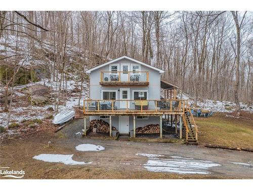 136 Vernon Lane, Huntsville, ON - Outdoor With Balcony With Deck Patio Veranda