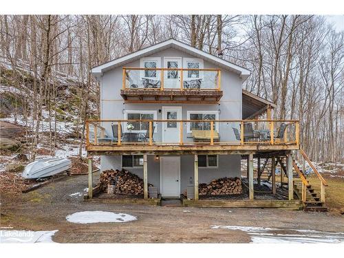 136 Vernon Lane, Huntsville, ON - Outdoor With Balcony With Deck Patio Veranda