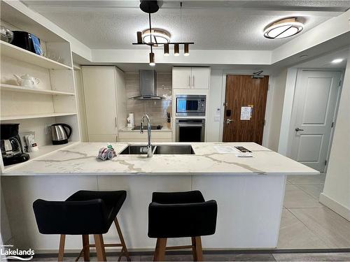 5117-9 Harbour Street E, Collingwood, ON - Indoor Photo Showing Kitchen With Double Sink With Upgraded Kitchen