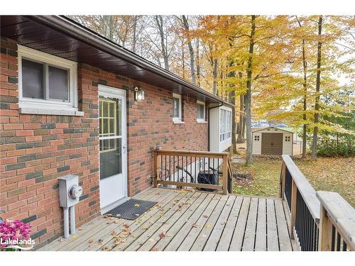 405 Muskoka Beach Road, Gravenhurst, ON - Outdoor With Deck Patio Veranda With Exterior