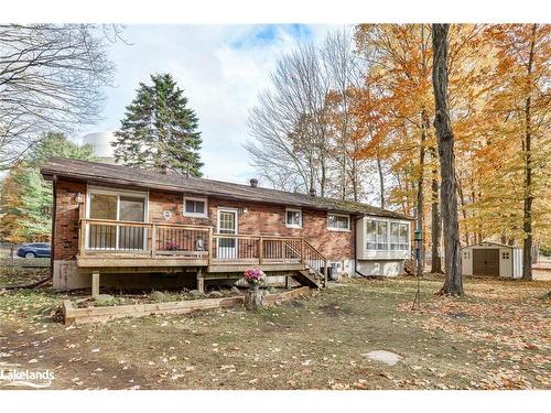 405 Muskoka Beach Road, Gravenhurst, ON - Outdoor With Deck Patio Veranda