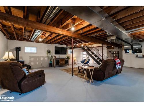 15 Mundy Avenue, Tiny, ON - Indoor Photo Showing Basement