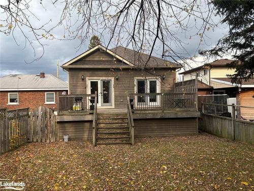 38 Rodney Street, Collingwood, ON - Outdoor With Deck Patio Veranda