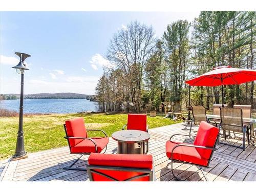 4718 County Rd 21, Haliburton, ON - Outdoor With Body Of Water With Deck Patio Veranda