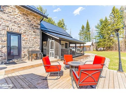 4718 County Rd 21, Haliburton, ON - Outdoor With Deck Patio Veranda