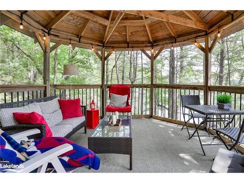 1079 Fire Route 11 E, Gravenhurst, ON - Outdoor With Deck Patio Veranda With Exterior