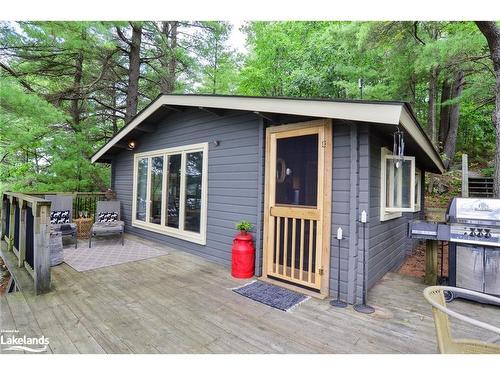 1079 Fire Route 11 E, Gravenhurst, ON - Outdoor With Deck Patio Veranda With Exterior