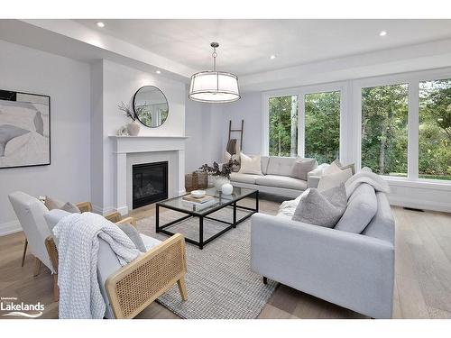 16-134 Landry Lane, Thornbury, ON - Indoor Photo Showing Living Room With Fireplace