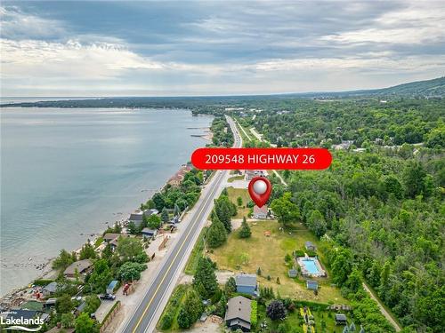 209548 Highway 26, The Blue Mountains, ON - Outdoor With Body Of Water With View