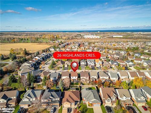 26 Highlands Crescent, Collingwood, ON - Outdoor With View