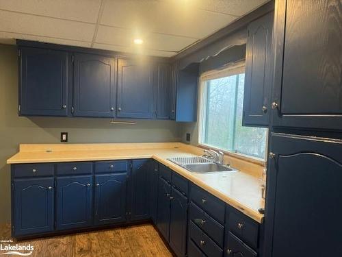 34 Mary Street W, Huntsville, ON - Indoor Photo Showing Kitchen With Double Sink