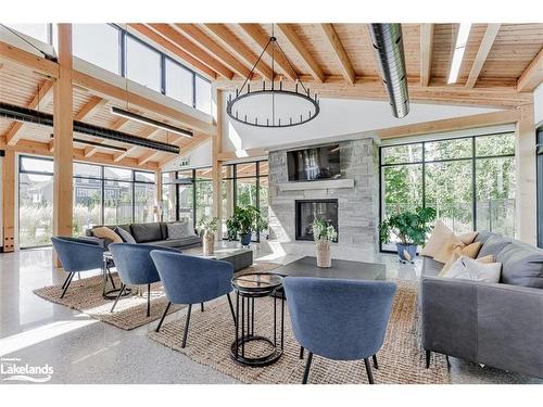 364 Yellow Birch Crescent, The Blue Mountains, ON - Indoor Photo Showing Other Room With Fireplace