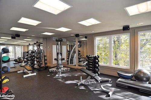 4-1869 Muskoka District Road 118 West, Muskoka Lakes, ON - Indoor Photo Showing Gym Room