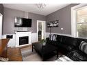 788113 Grey Road 13, Clarksburg, ON  - Indoor Photo Showing Living Room With Fireplace 