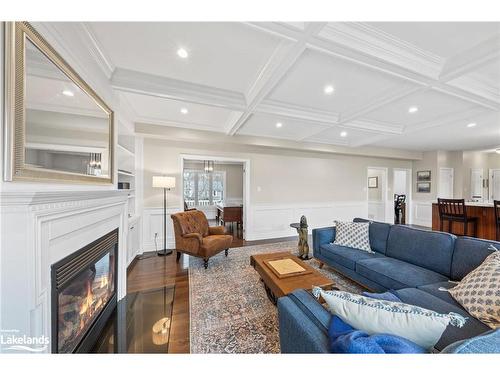 3 Brechin Crescent, Oro-Medonte, ON - Indoor Photo Showing Living Room With Fireplace