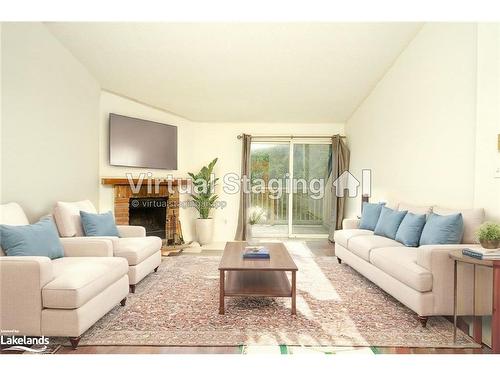 180 Escarpment Crescent, Collingwood, ON - Indoor Photo Showing Living Room With Fireplace