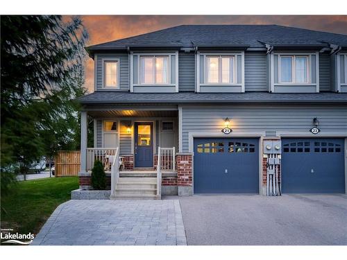 21 Robertson Street, Collingwood, ON - Outdoor With Deck Patio Veranda With Facade