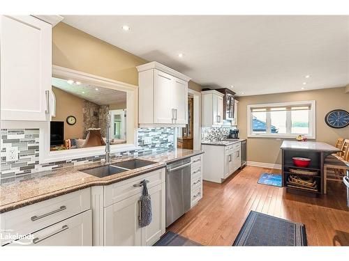 1169 Crooked House Road, Minden Hills, ON - Indoor Photo Showing Kitchen With Double Sink