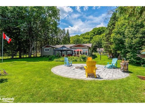 1169 Crooked House Road, Minden Hills, ON - Outdoor With Backyard