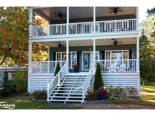 393 Tiny Beaches Road S, Tiny, ON - Outdoor With Deck Patio Veranda With Facade