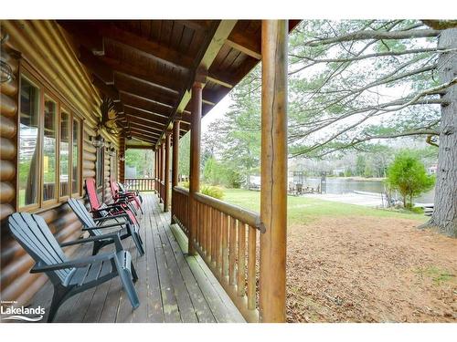 30 Mcvittie Island, Bracebridge, ON - Outdoor With Deck Patio Veranda With Exterior