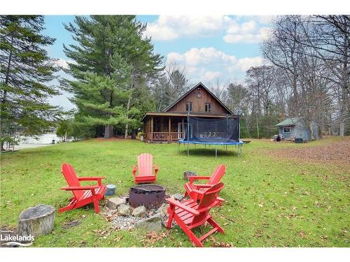 30 Mcvittie Island, Bracebridge, ON - Outdoor With Deck Patio Veranda With Backyard