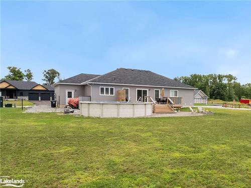 14 Henry Ball Court, Warminster, ON - Outdoor With Above Ground Pool