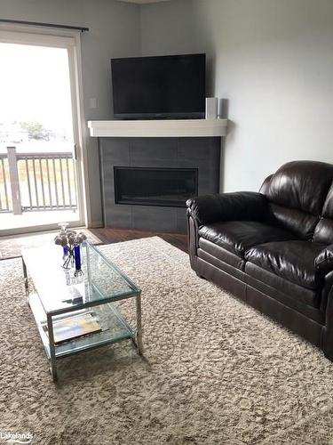 639 Johnston Park Avenue, Collingwood, ON - Indoor Photo Showing Living Room With Fireplace