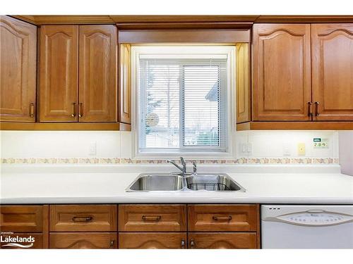 57 Fairway Avenue, Meaford, ON - Indoor Photo Showing Kitchen With Double Sink