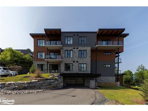 209-20 Salt Dock Road, Parry Sound, ON - Outdoor With Balcony With Facade