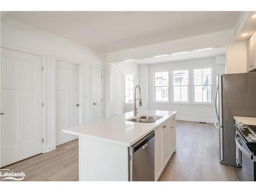 30 Danielle Crescent, Midland, ON - Indoor Photo Showing Kitchen With Stainless Steel Kitchen With Double Sink