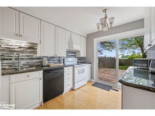 372 Livingstone Street W, Barrie, ON - Indoor Photo Showing Kitchen With Double Sink