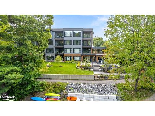 202-200 Anglo Street, Bracebridge, ON - Outdoor With Balcony With Facade