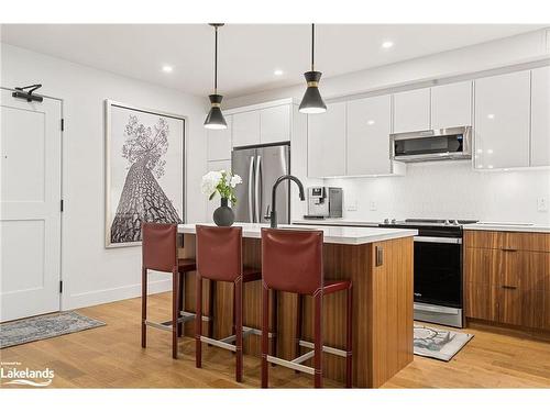 202-200 Anglo Street, Bracebridge, ON - Indoor Photo Showing Kitchen With Upgraded Kitchen