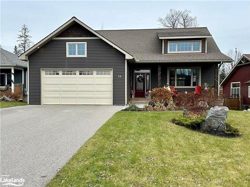 10 Woodstream Drive, Huntsville, ON - Outdoor With Deck Patio Veranda With Facade