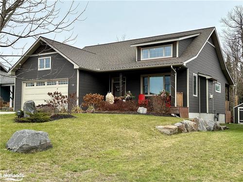 10 Woodstream Drive, Huntsville, ON - Outdoor With Deck Patio Veranda With Facade