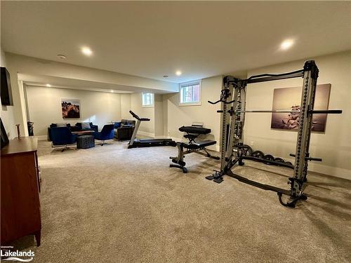 10 Woodstream Drive, Huntsville, ON - Indoor Photo Showing Gym Room